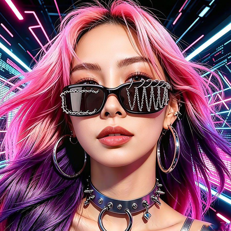 Nuovi Occhiali Gotici Punk all - Sunglass Retainer Cord recensione e prezzo